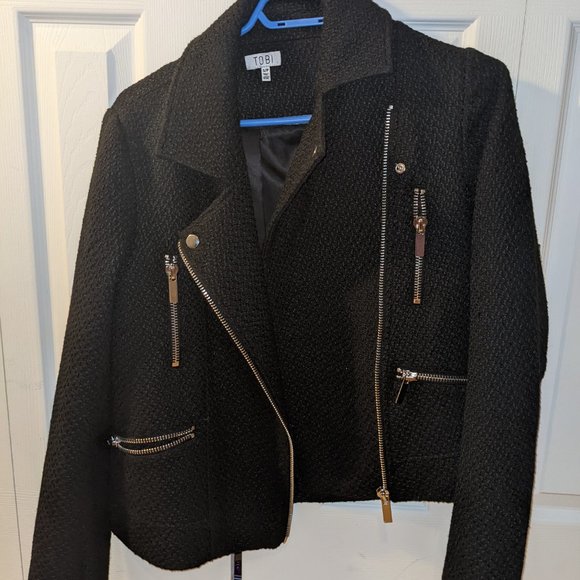 Black Relaxed Fit Jacket - Picture 5 of 5